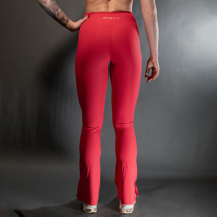 Reborn Flared Leggings | Candy Apple