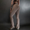 Reborn Flared Leggings | Tan