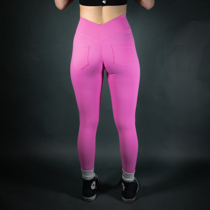 Reborn V - Waist Leggings | BubbleGum