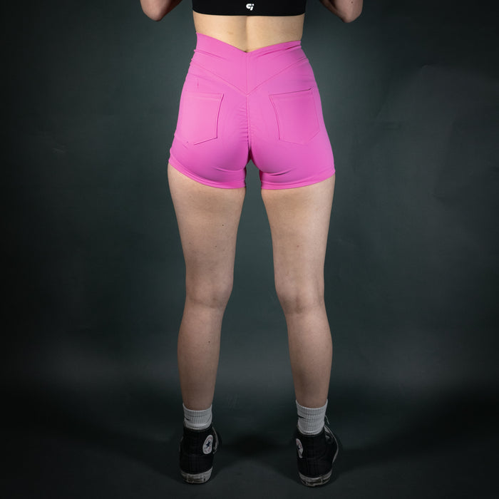Reborn V- Waist Shorts | BubbleGum