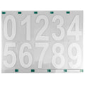 Reflective Mailbox Number Stickers 3-Set