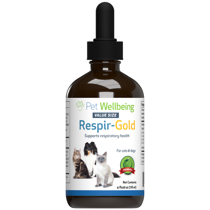 Respir-Gold - for Easy Breathing in Dogs & Cats
