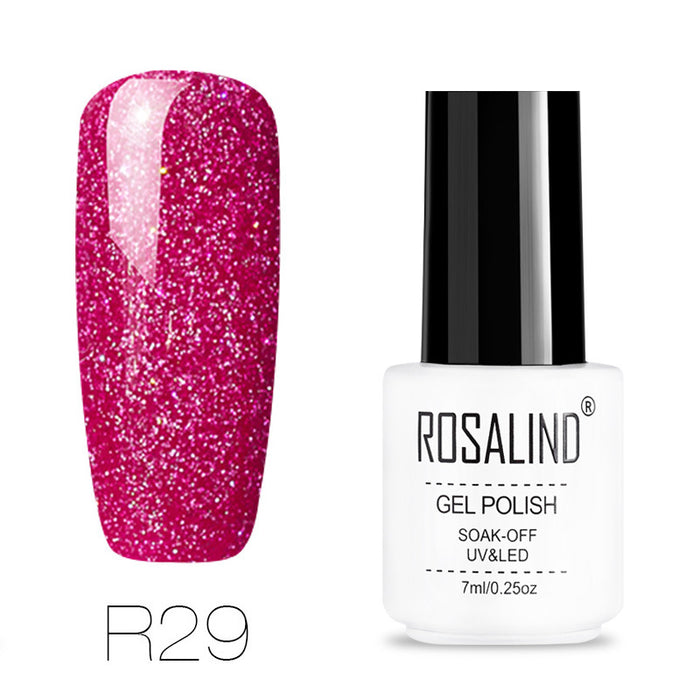 ROSALIND Nail Gel with Starry Rainbow Effects (29 Colors)