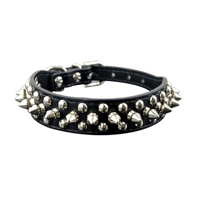 Round Spikes Dog Collars