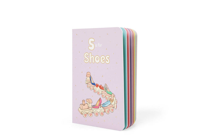 S is for Shoes | Designer Shoes Alphabet Board Book