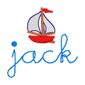 Sailboat with Name