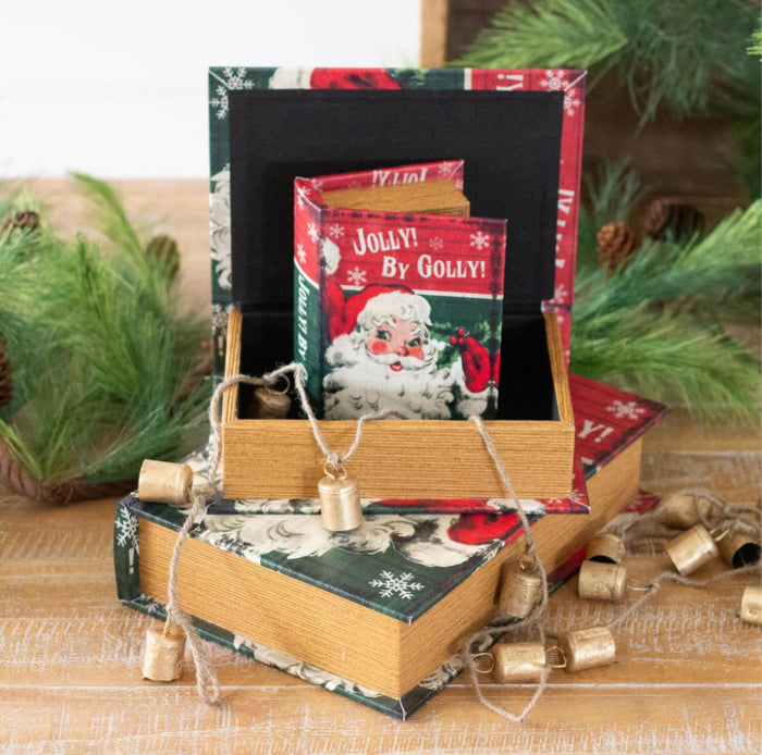 Santa Nested Book Boxes