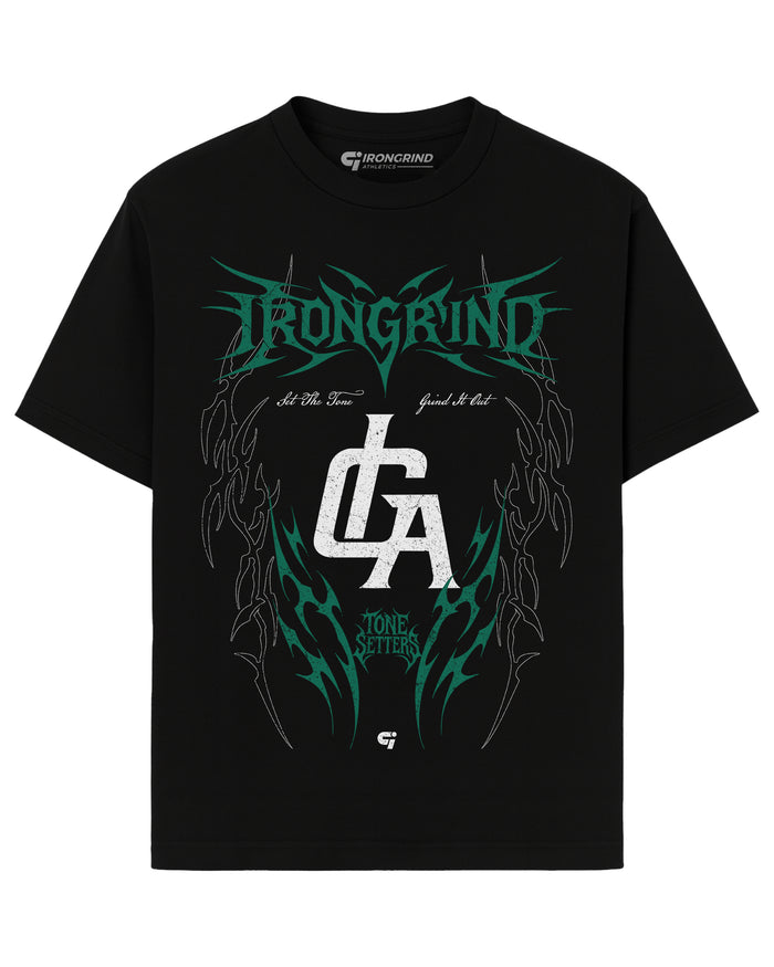 'Set In Flame' Heavyweight T-Shirt
