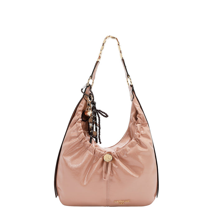 SHIMMER LUXE HOBO BAG