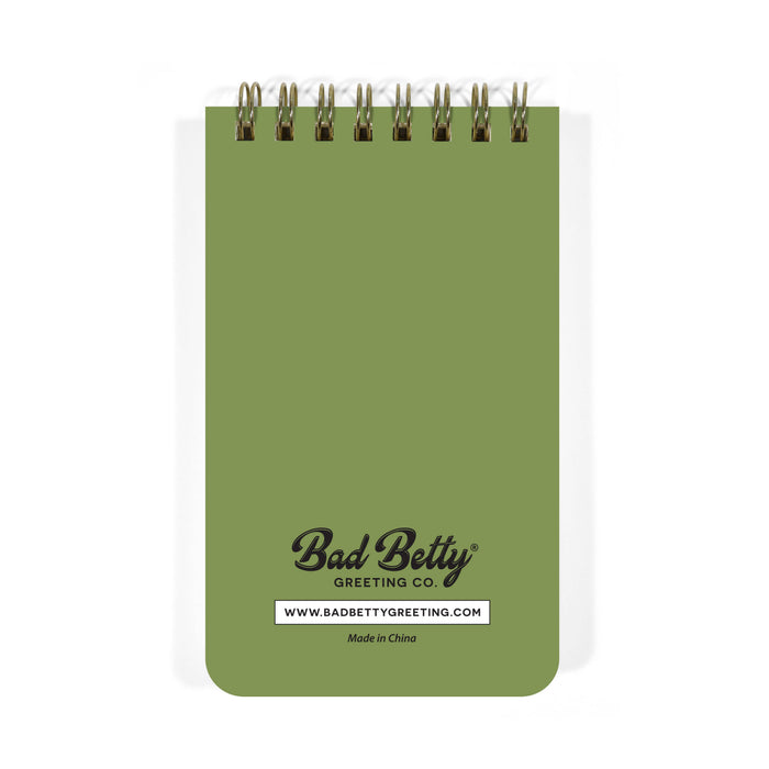 Silently Judging You - Funny 3x5 Spiral Memo Notepad