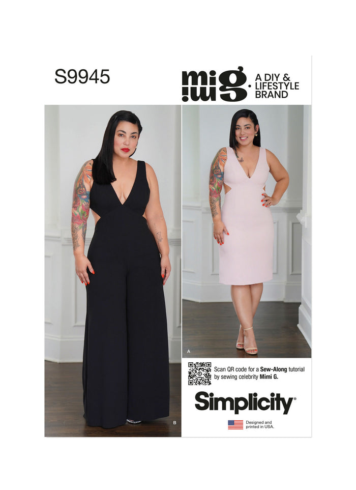 Simplicity - Misses' and Women's Sizes 8 - 16 - Dress & Jumpsuit by Mimi G Style