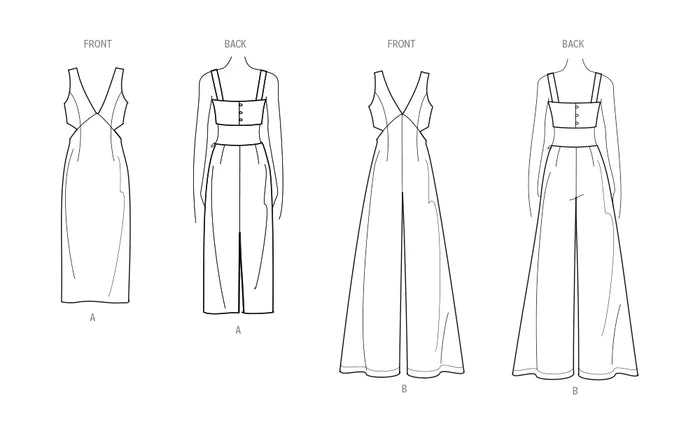 Simplicity - Misses' and Women's Sizes 8 - 16 - Dress & Jumpsuit by Mimi G Style