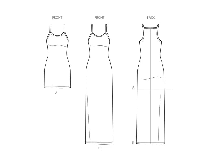 Simplicity - Misses' Sizes 10 - 18 - Knit Dress in Two Lengths by Mimi G Style