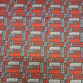 Tonka- Under Construction Red Cotton Fabric