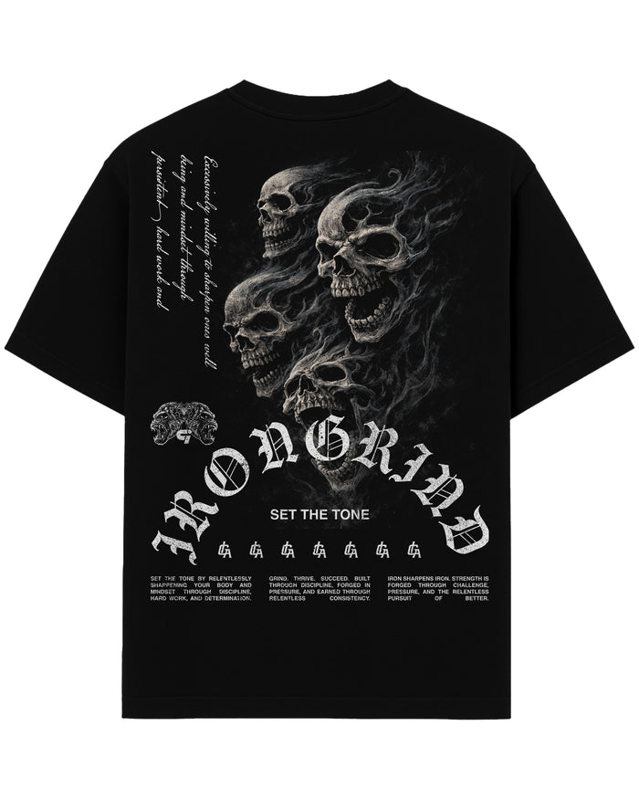 'Skulls' Heavyweight T-Shirt