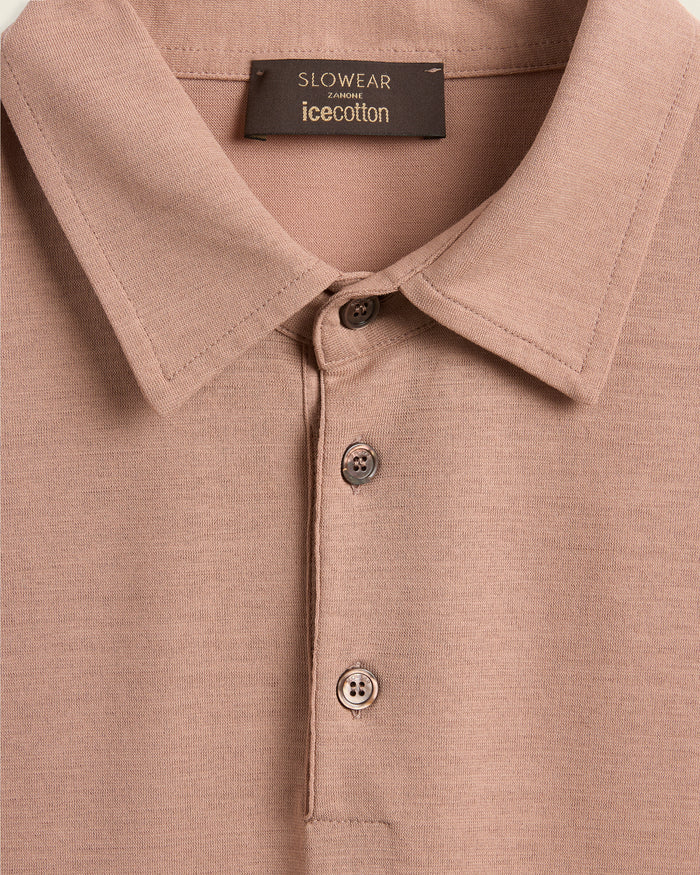 Slim fit IceCotton polo shirt