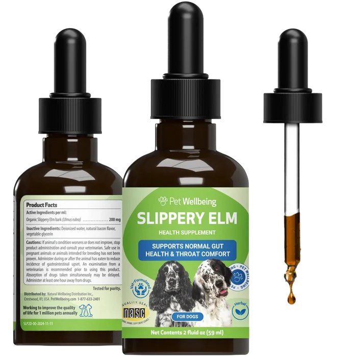 Slippery Elm - for Healthy Digestive Tract and Throat Tissue in Dogs