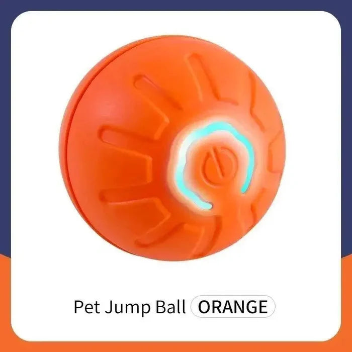 Smart Dog Toy Ball Electronic Interactive Pet Toy Moving Ball USB Automatic Moving Jumping Bouncing Happy Tails Pet Shop Store