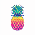 Smooth Pineapple  Paint by Numbers Kit