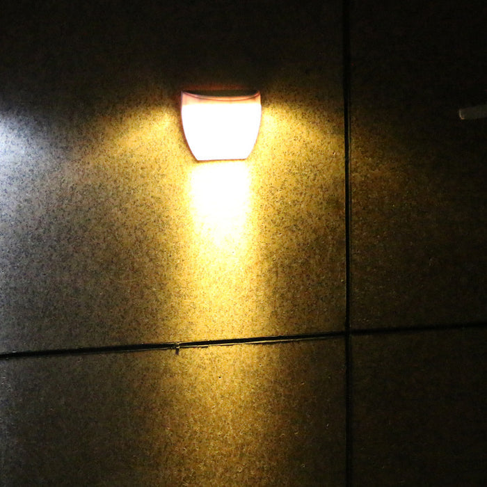 Solar Power Wireless LED Lamp Wall Mount Light