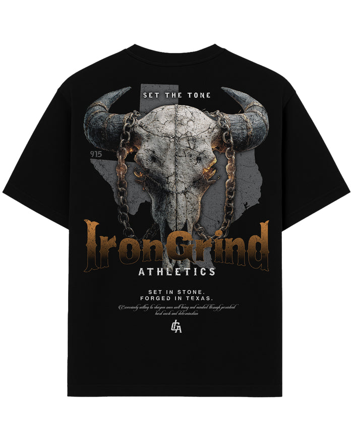 'Steel & Bone' Heavyweight T-Shirt