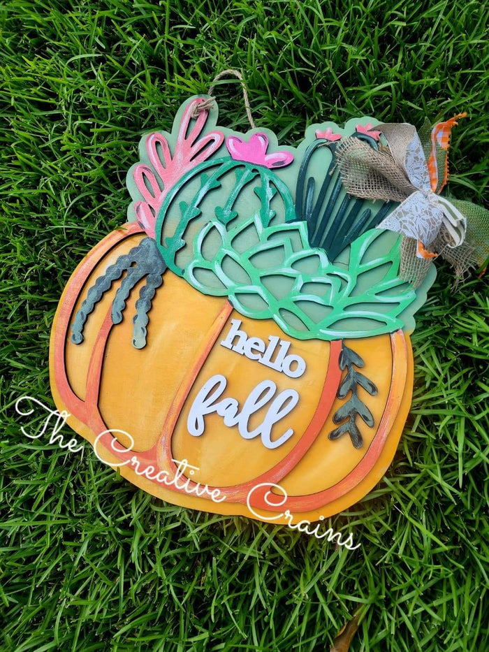 Succulent Pumpkin