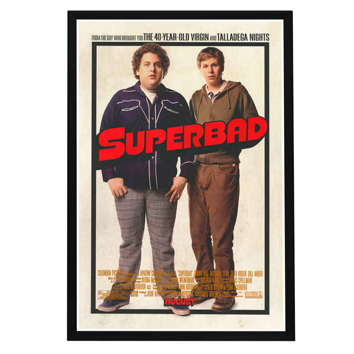 "Superbad" (2007) Framed Movie Poster