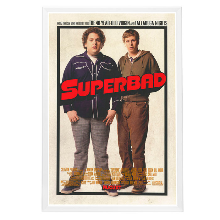 "Superbad" (2007) Framed Movie Poster