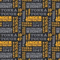 Tonka- Under Construction Grey Cotton Fabric
