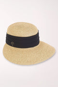 Tan Palm Tree Backless Sun Hat