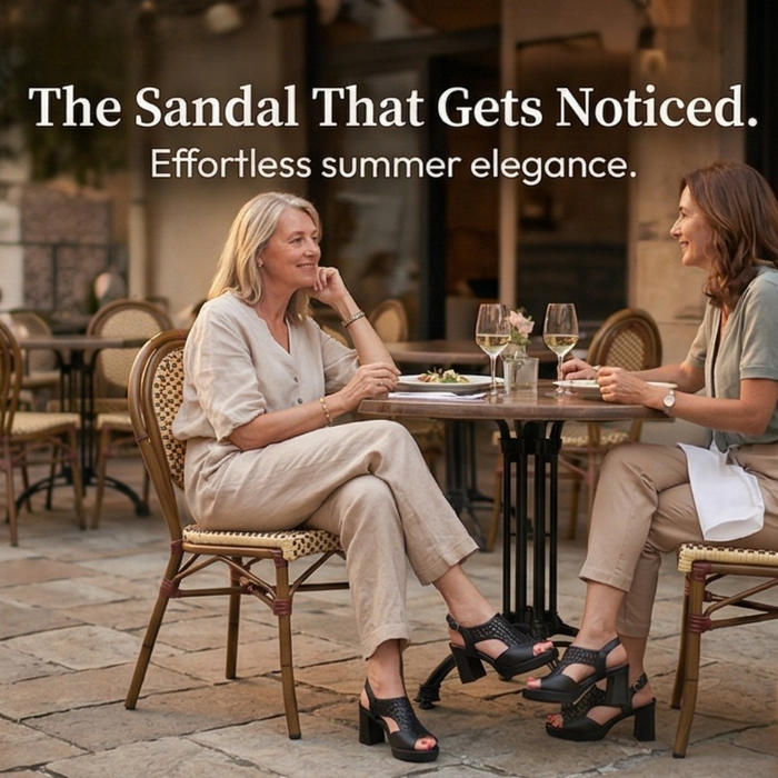 Tessara – Breathable Woven Summer Heel Sandals