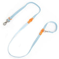The Fritz Leash -  Baby Blue Orange