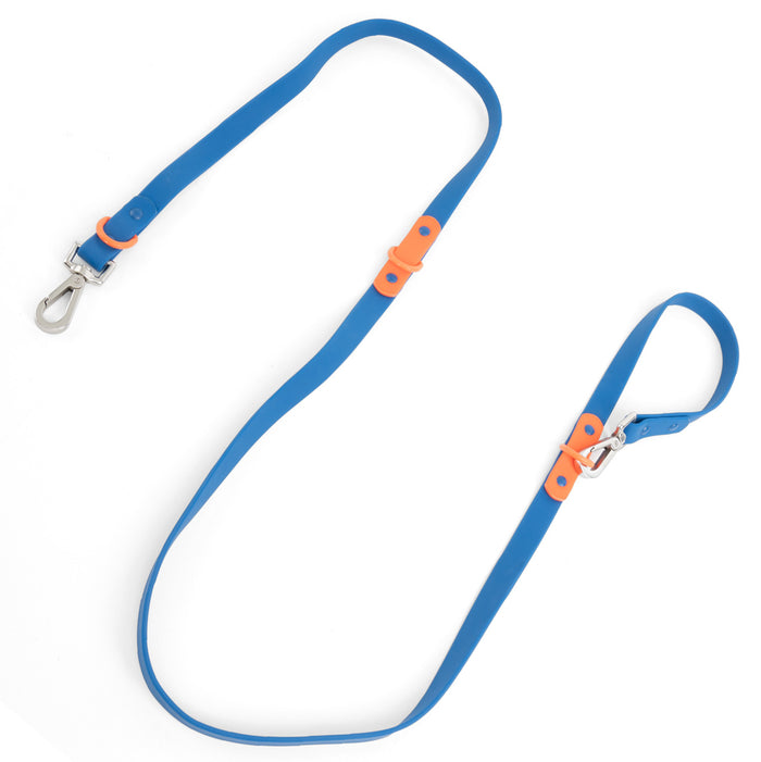 The Fritz Leash - Blue Orange