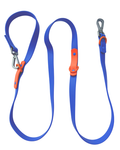 The Fritz Leash - Blue Orange