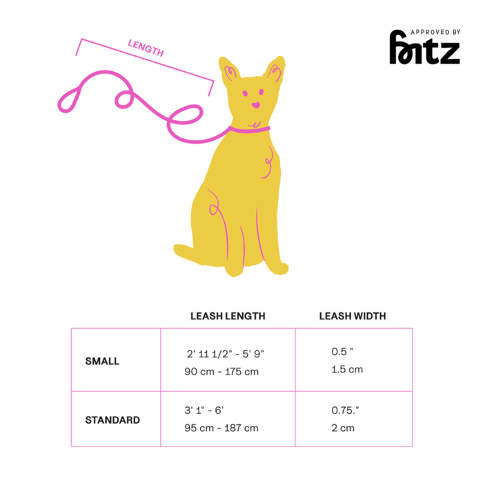 The Fritz Leash - Cherry