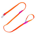 The Fritz Leash -  Orange Purple