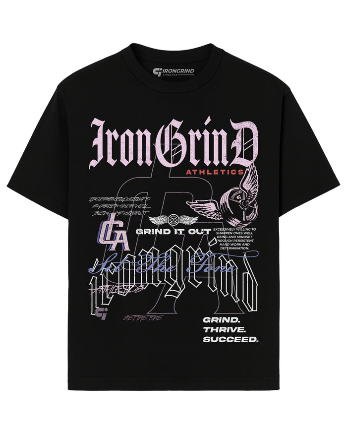 'The Grind Code' Heavyweight T-Shirt