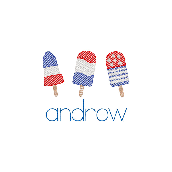 Three Popsicles