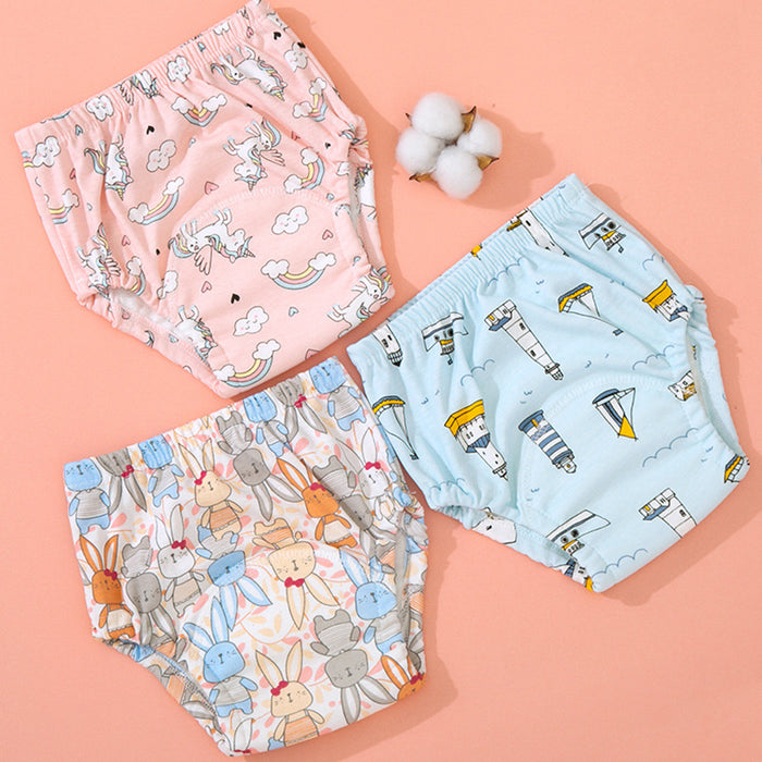 Toilet Training Pants with Diaper Separators and Pockets