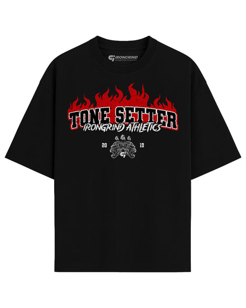 'Tone Setter On Fire' Box T-Shirt