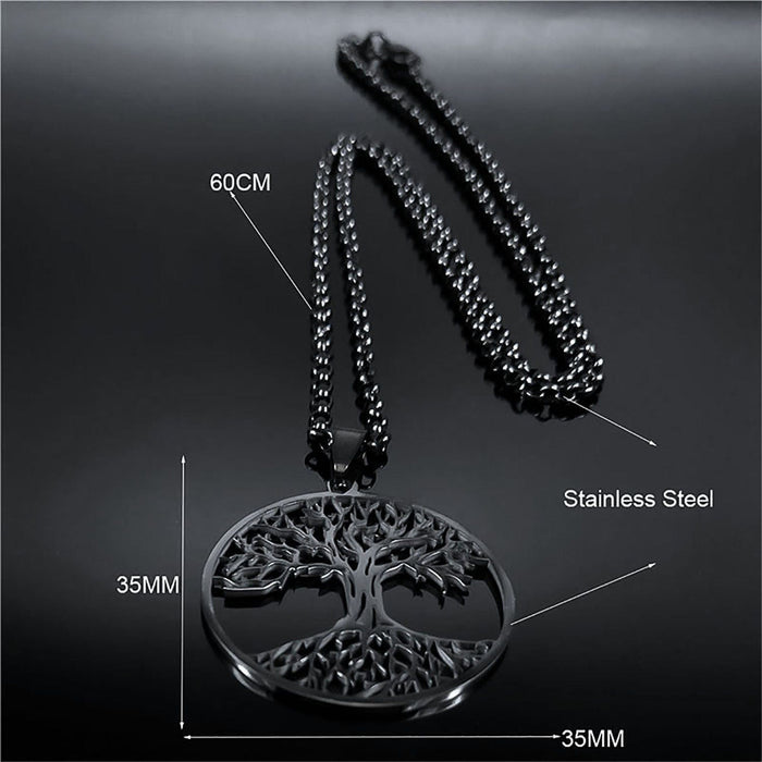 Tree Of Life Necklace - Viking - To My Daughter - Love You To Valhalla & Back - Gnyb17001