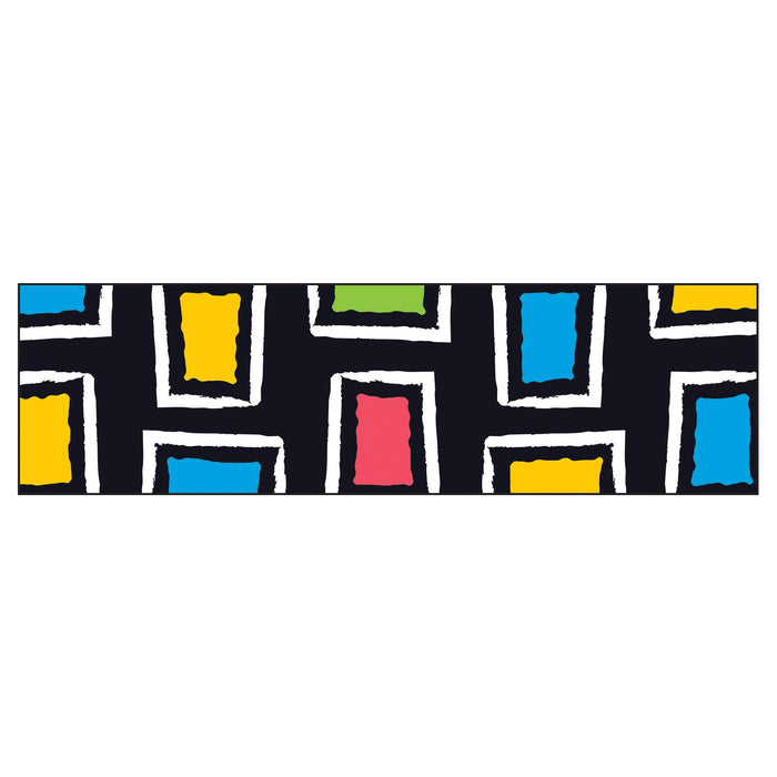 Trend Bold Strokes Rectangles Bolder Borders (T 85142)