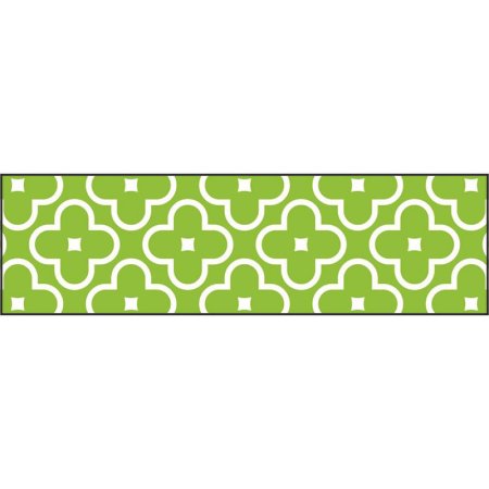 Trend Floral Lime Bolder Border (T 85192)