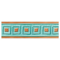 Trend I Love Metal Copper Squares Bolder Border (85601)