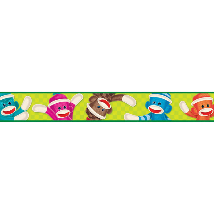 Trend Sock Monkeys Bolder Borders (T 85100)