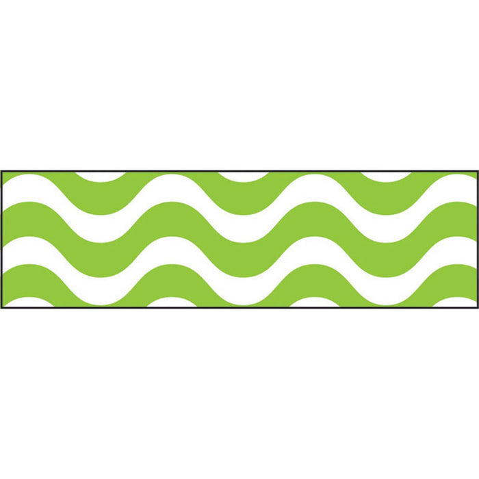 Trend Wavy Lime Straight Border (T 85153)