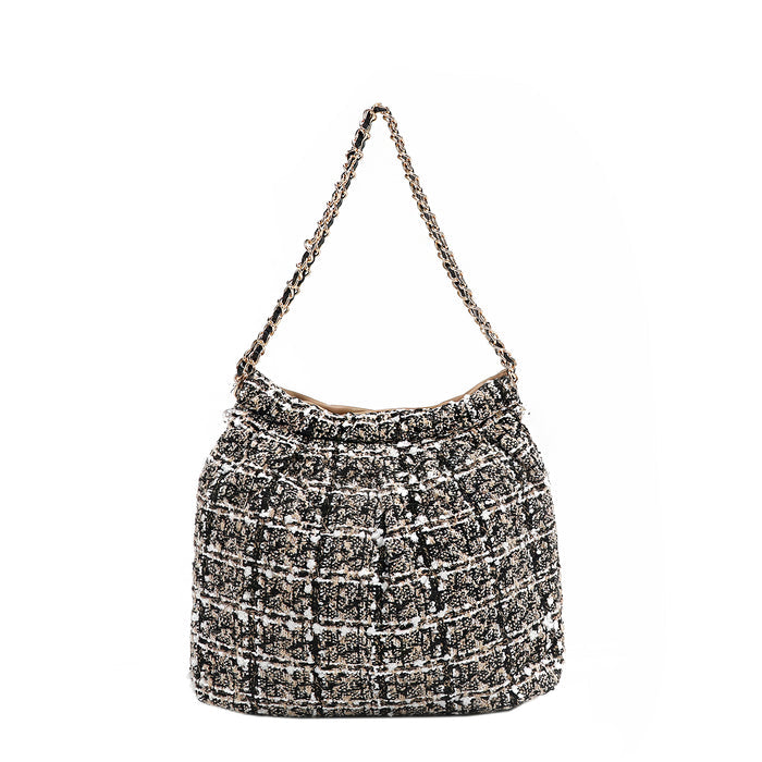 TWEED SHOULDER BAG