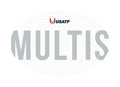 USATF White Oval Sticker - Multis
