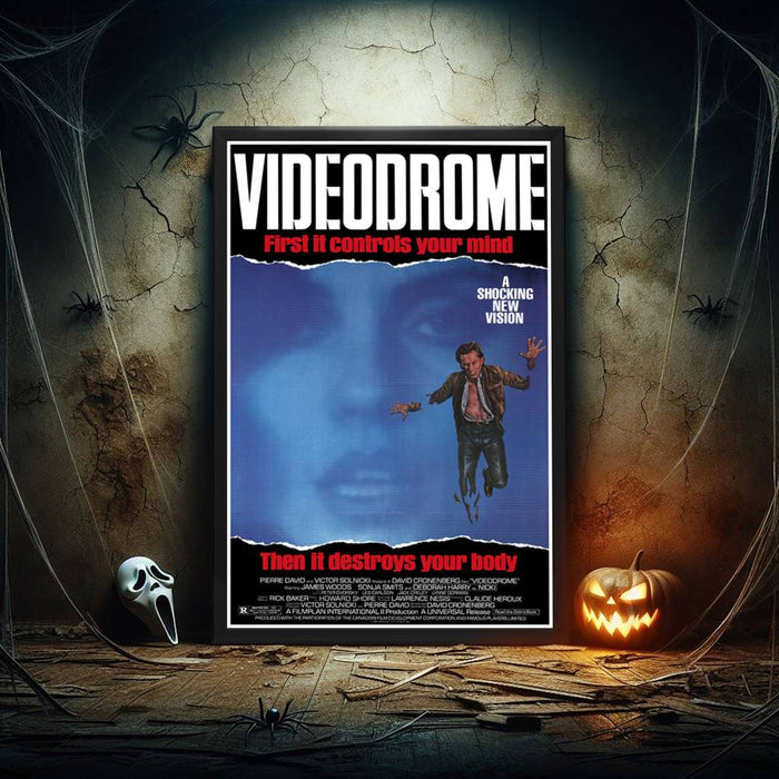 "Videodrome" (1983) Framed Movie Poster