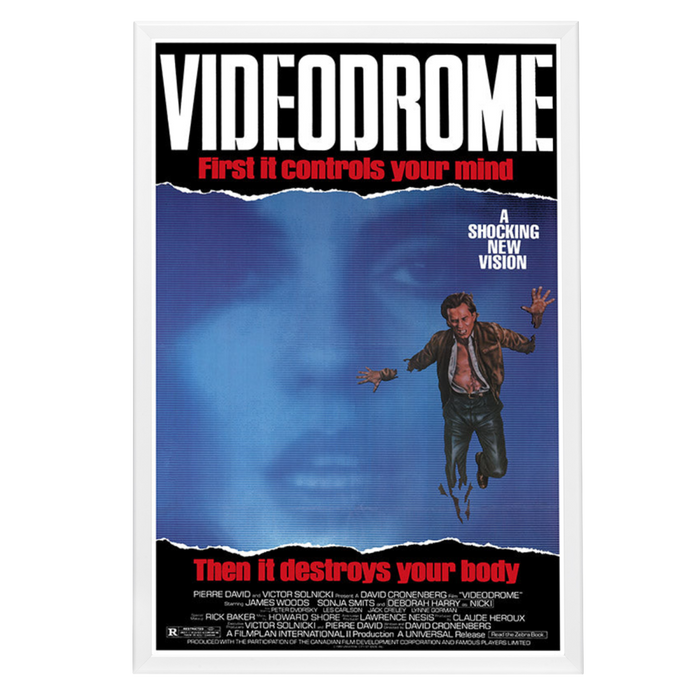 "Videodrome" (1983) Framed Movie Poster